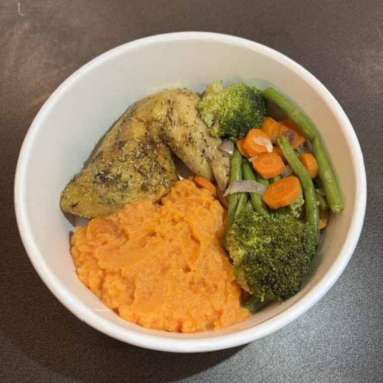 Poulet fondant aux herbes